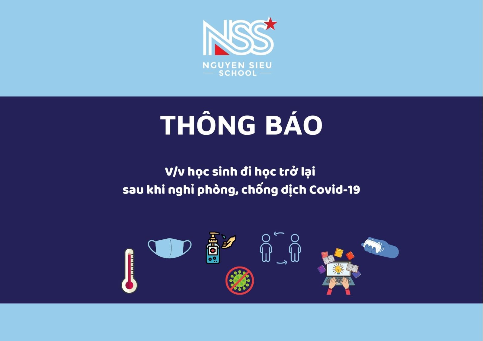 2/3: Học sinh đi học trở lại sau khi nghỉ phòng, chống dịch Covid-19