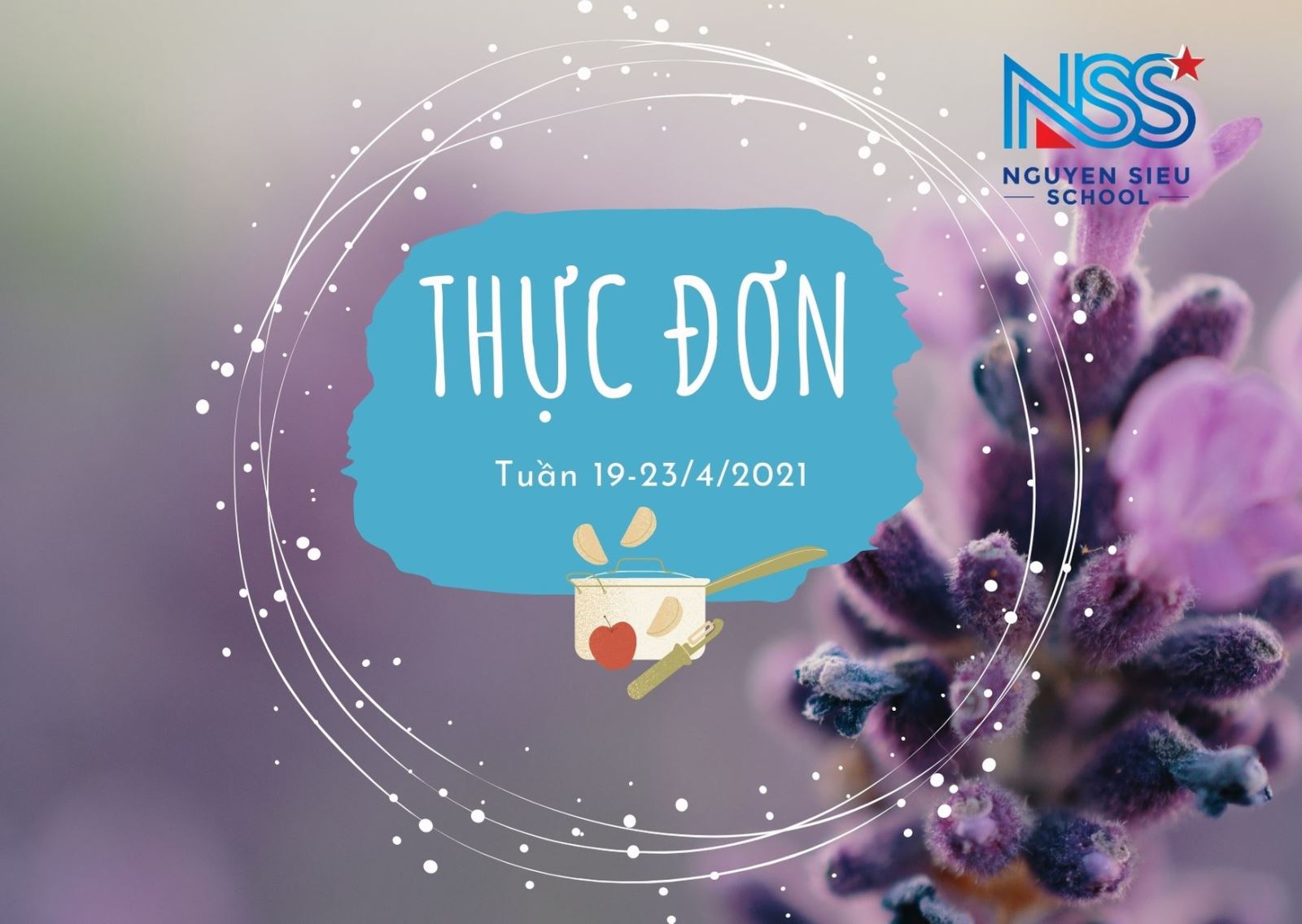 Thực đơn Tuần 19-23/04/2021