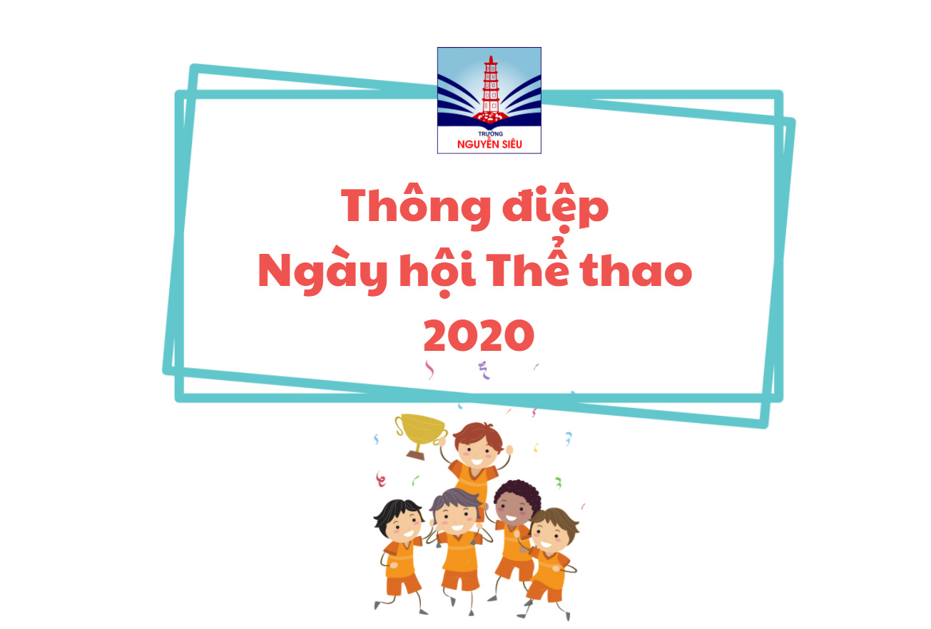 Thông điệp Ngày hội Thể thao 2020