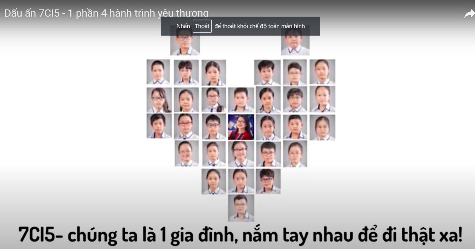 Dấu ấn 1/4 hành trình yêu thương