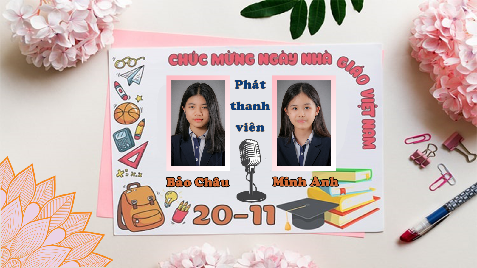 Phát thanh Măng non: Ngày Nhà giáo Việt Nam 20/11 (II)