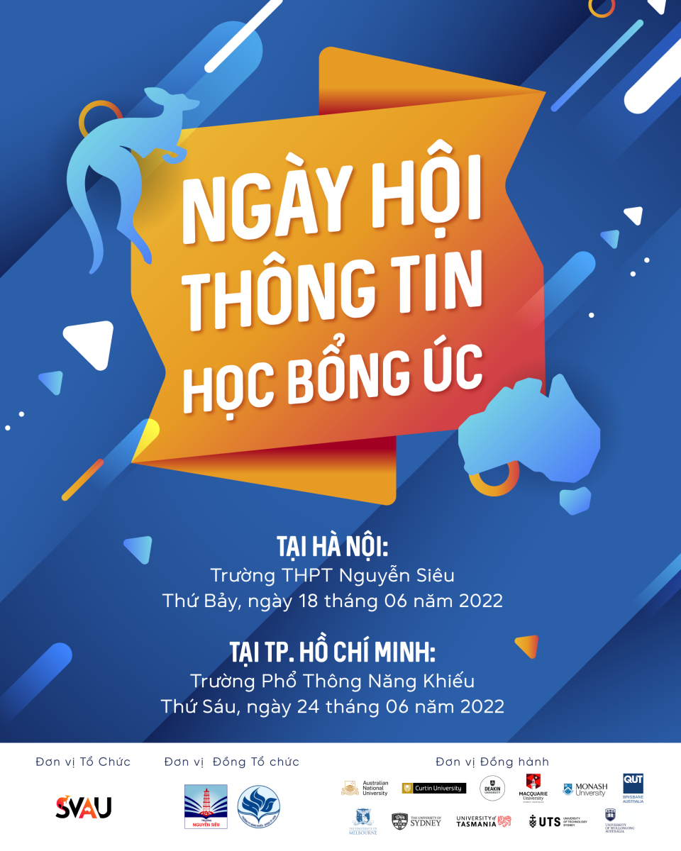 Mở link đăng ký tham gia Ngày hội Học bổng Úc 2022