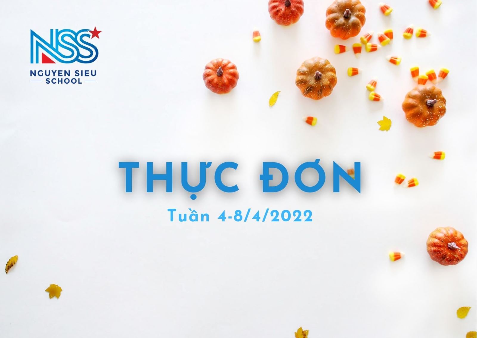 Thực đơn Tuần từ 4-8/4/2022