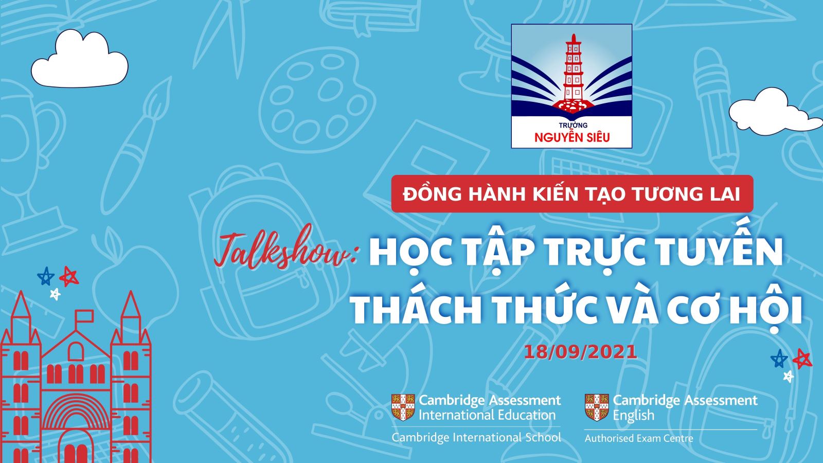 Thư mời tham dự toạ đàm “Học tập trực tuyến: Thách thức và cơ hội”