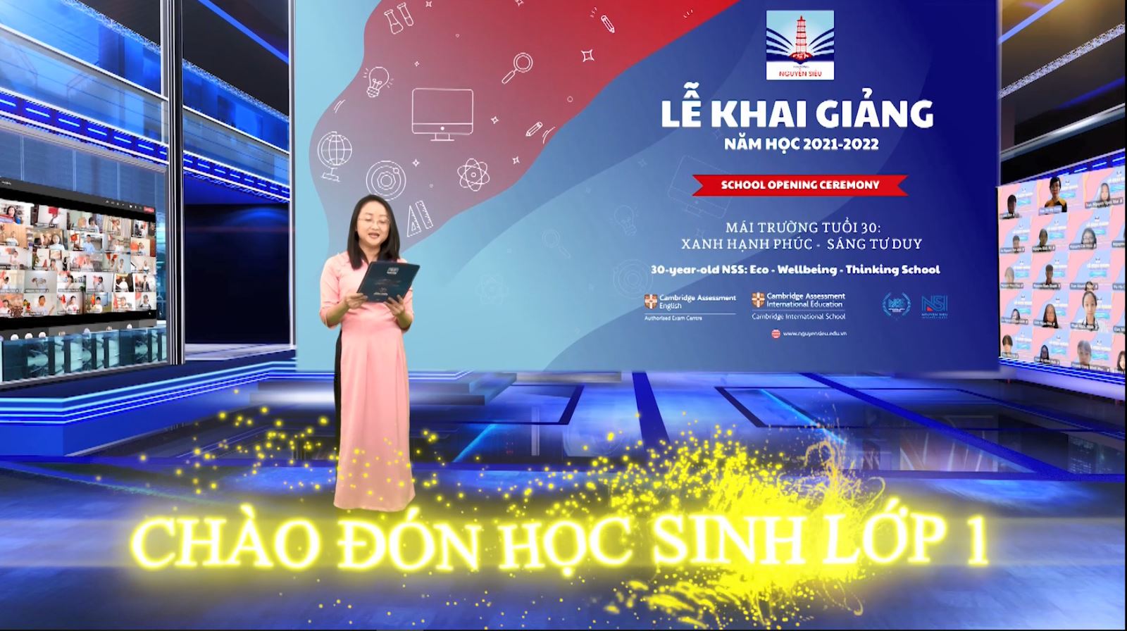 Mái ấm Nguyễn Siêu chào đón học sinh lớp 1