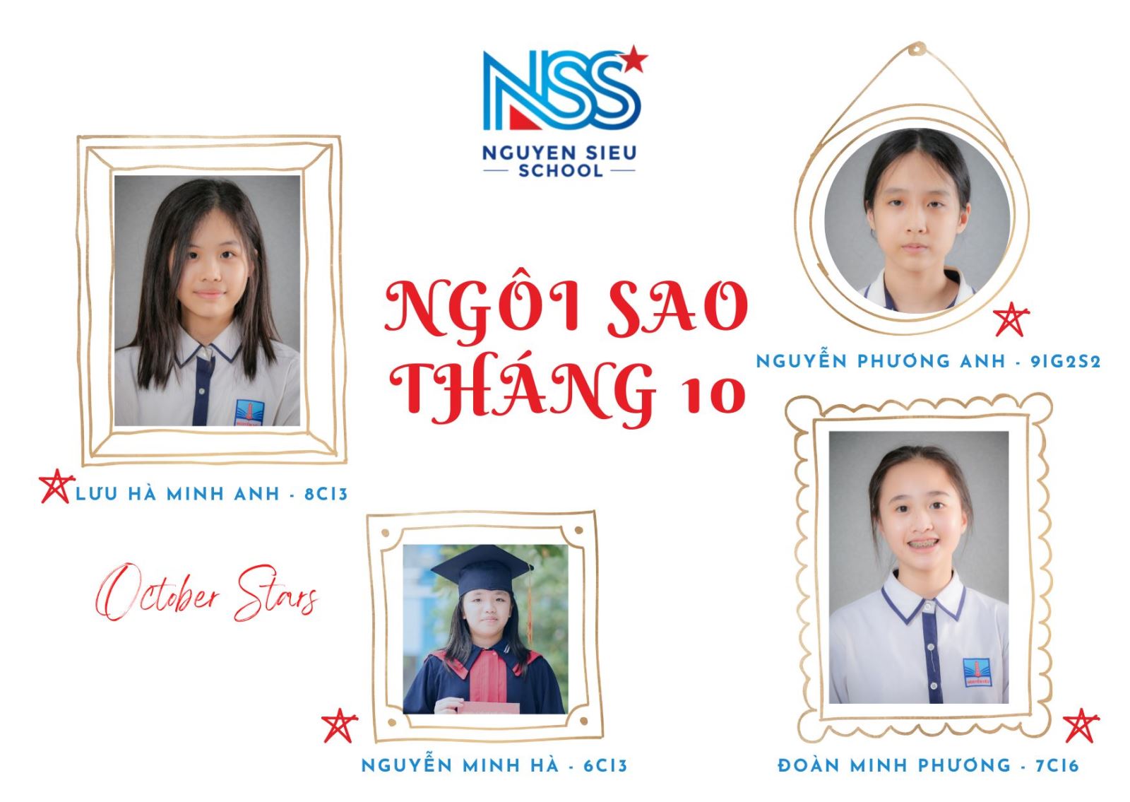 NGÔI SAO THÁNG 10/2022