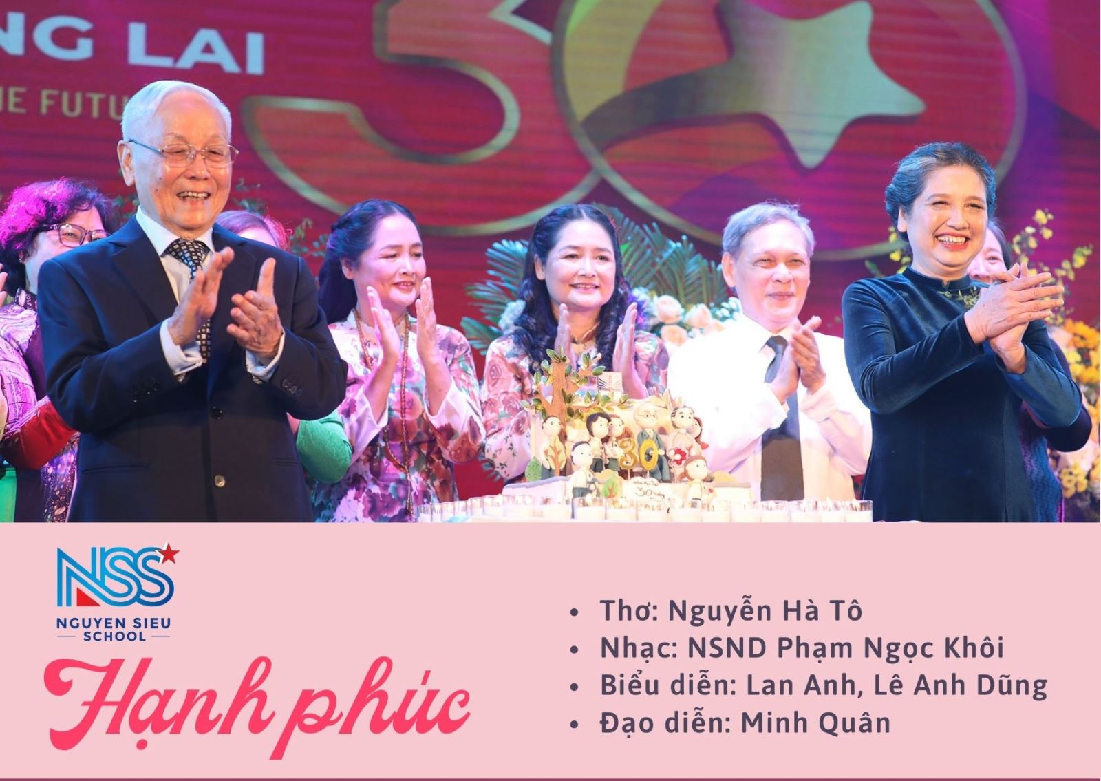 "Hạnh phúc - Thương yêu  - Biết ơn - Tin cậy"...