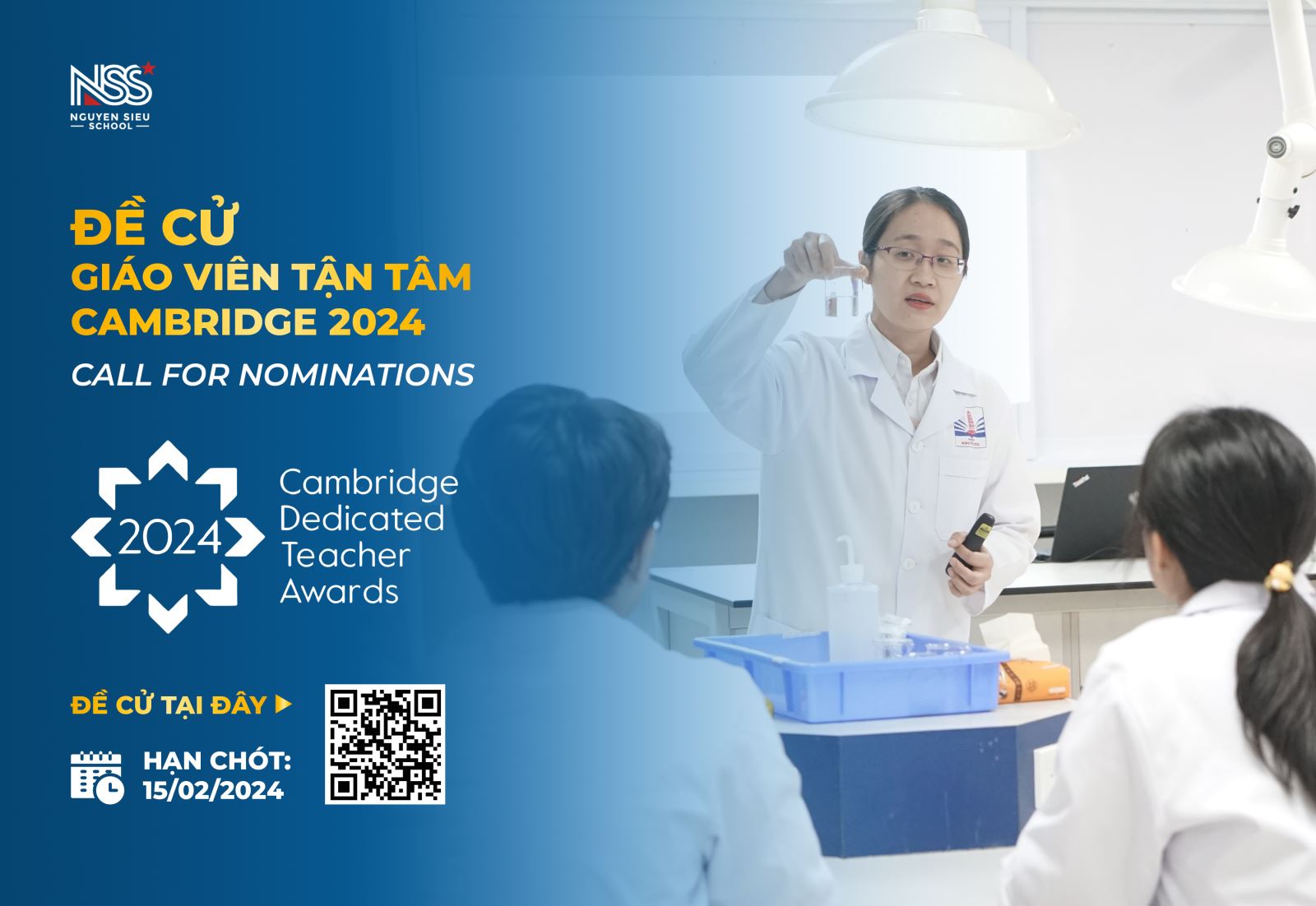 ĐỀ CỬ GIÁO VIÊN TẬN TÂM CAMBRIDGE 2024