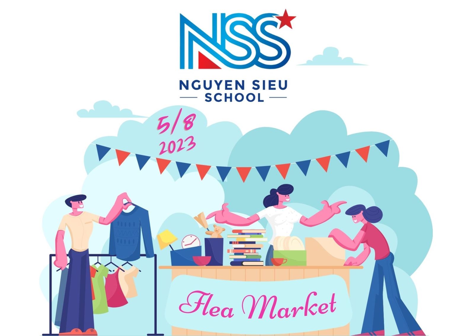 Đón chờ Flea Market trong tuần đầu tháng 8/2023