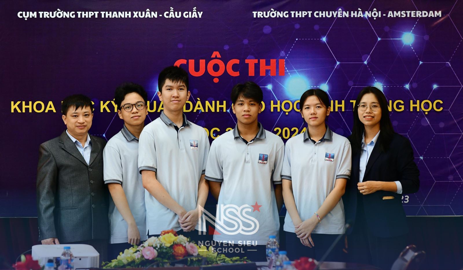 TRƯỜNG NGUYỄN SIÊU BỘI THU TẠI NGÀY HỘI CNTT VÀ STEM CỤM THANH XUÂN – CẦU GIẤY