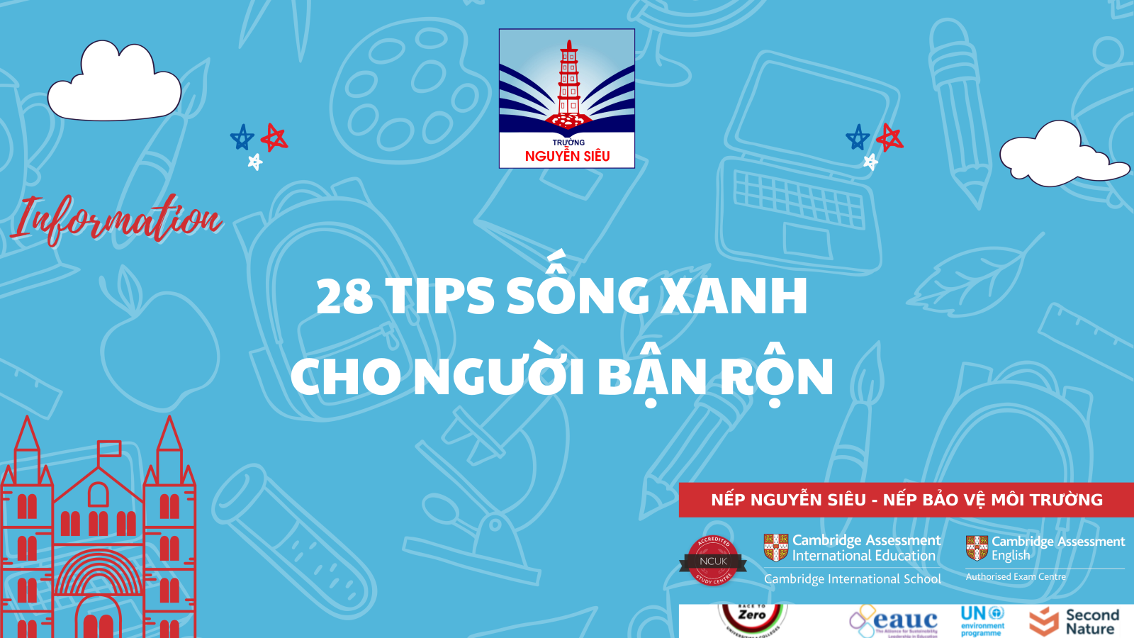 Nếp Bảo vệ Môi trường: 28 Tips sống xanh cho người bận rộn