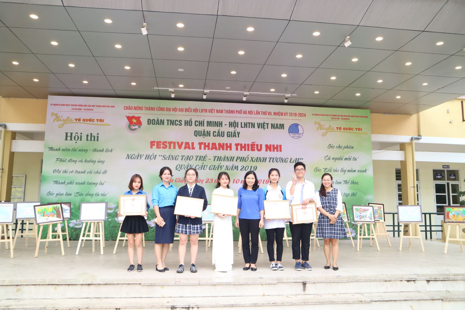 Festival Thanh thiếu nhi - Ngày hội "Sáng tạo trẻ - Thành phố xanh tương lai"