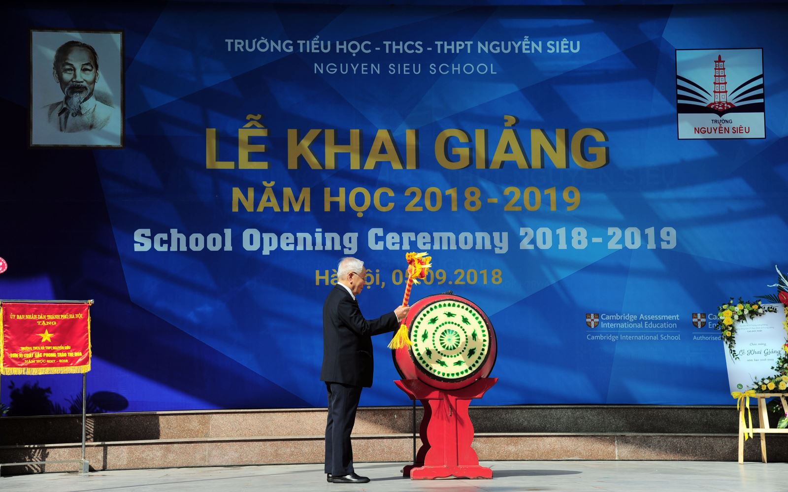 Rộn ràng khai giảng năm học mới 2018-2019