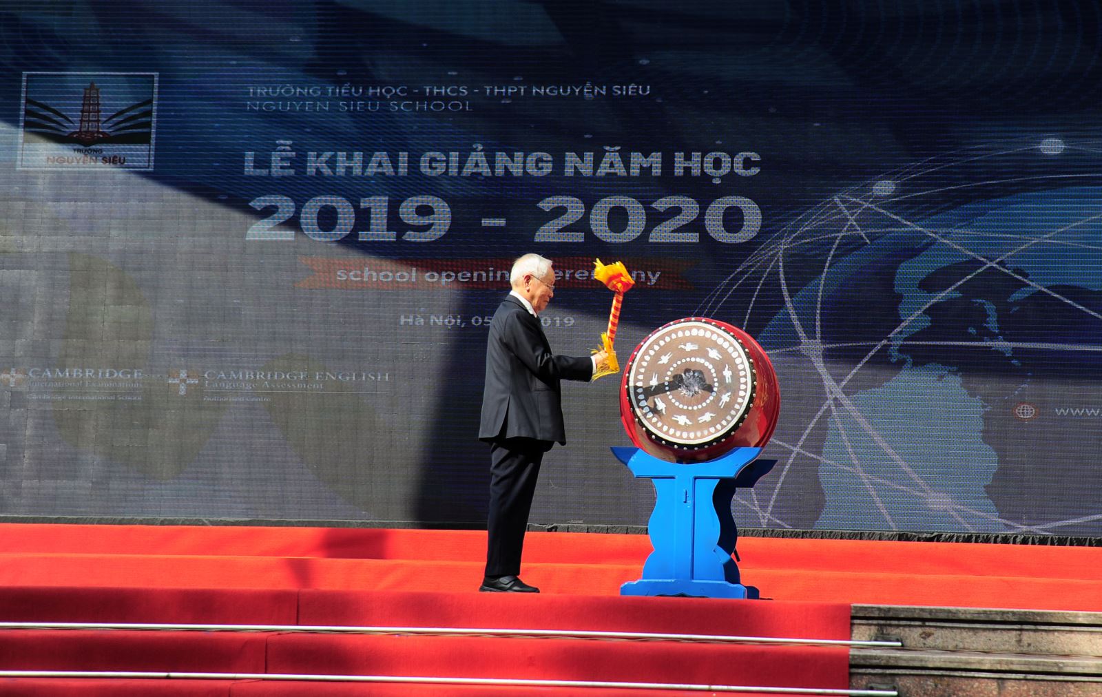 Tưng bừng lễ khai giảng 2019-2020: Mái trường xanh - ước mơ xanh