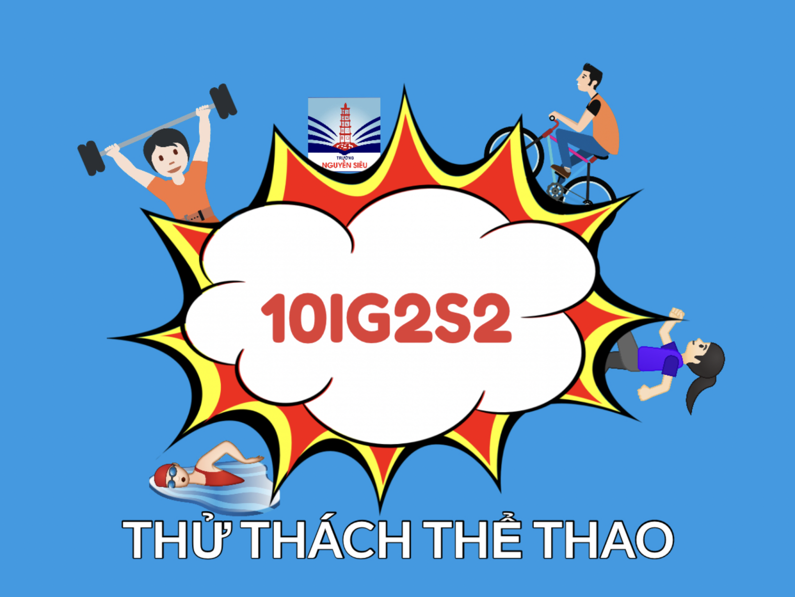 Thử thách Thể thao - Khởi động năm học mới