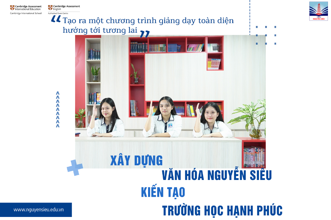 Khát khao tạo ra một chương trình giảng dạy toàn diện hướng tới tương lai