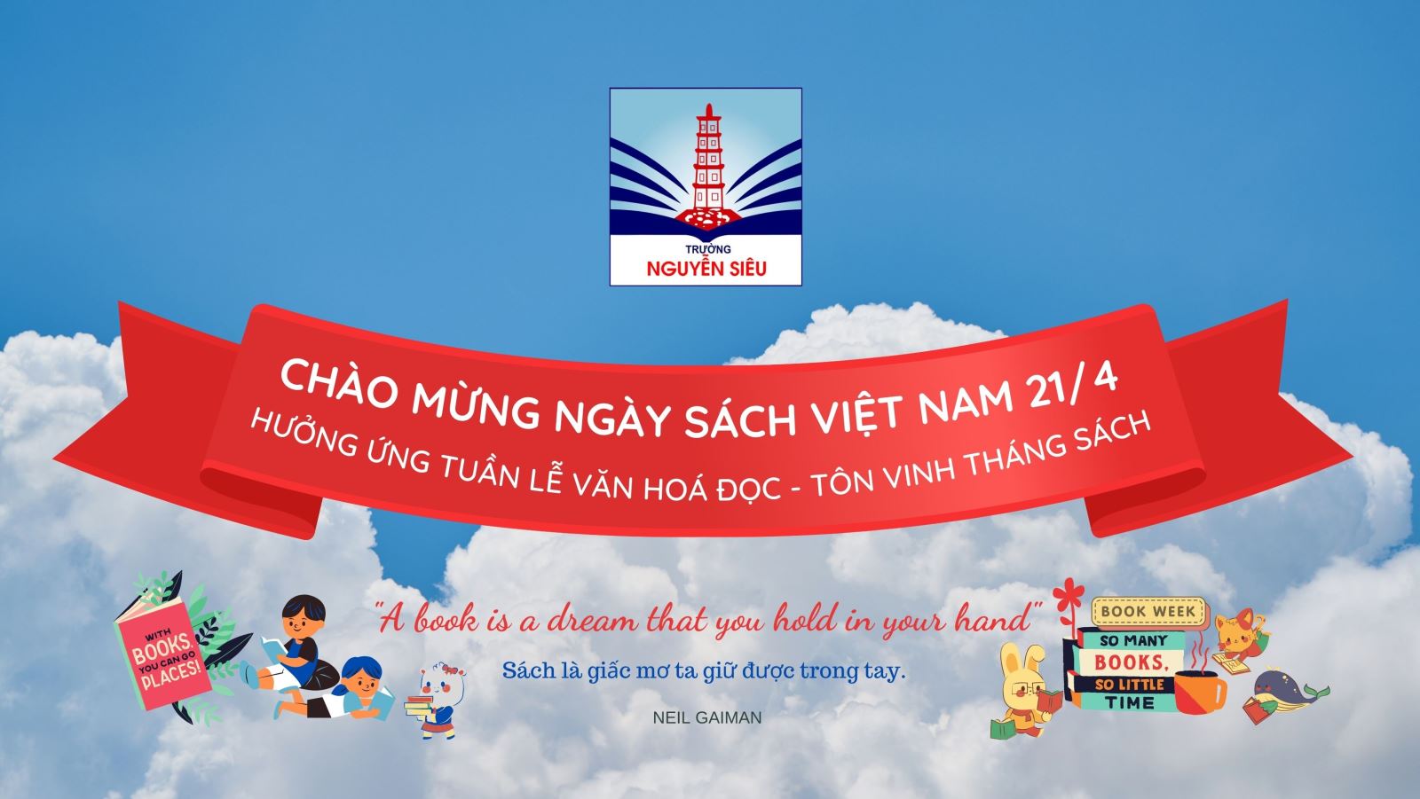 Chào mừng Ngày sách Việt Nam 21/4