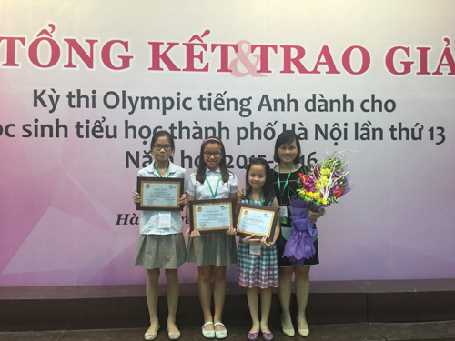 Chinh phục cuộc thi Olympic Tiếng Anh Thành phố