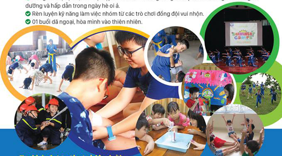 Sôi động cùng Summer Camp 2018 tại trường Nguyễn Siêu